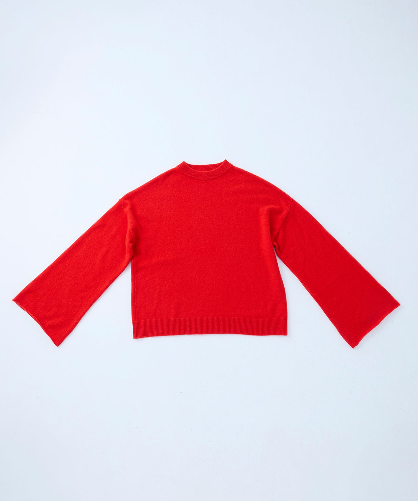 Bell sleeve big knit