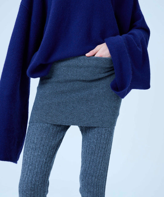 Cable long leggings