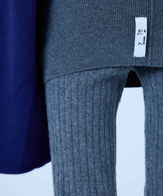 Cable long leggings