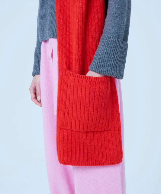 Hooded long muffler