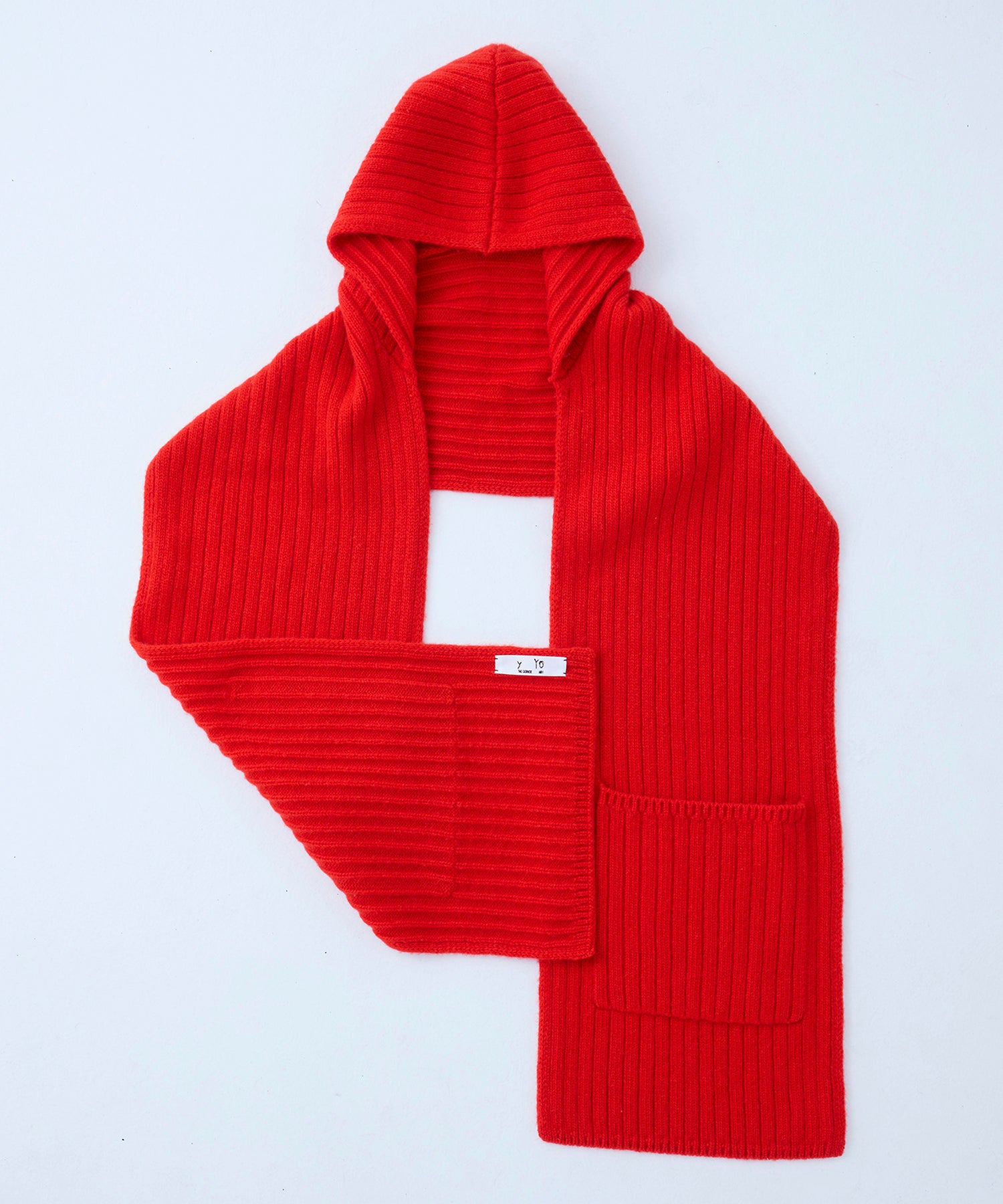 Hooded long muffler – y_yo