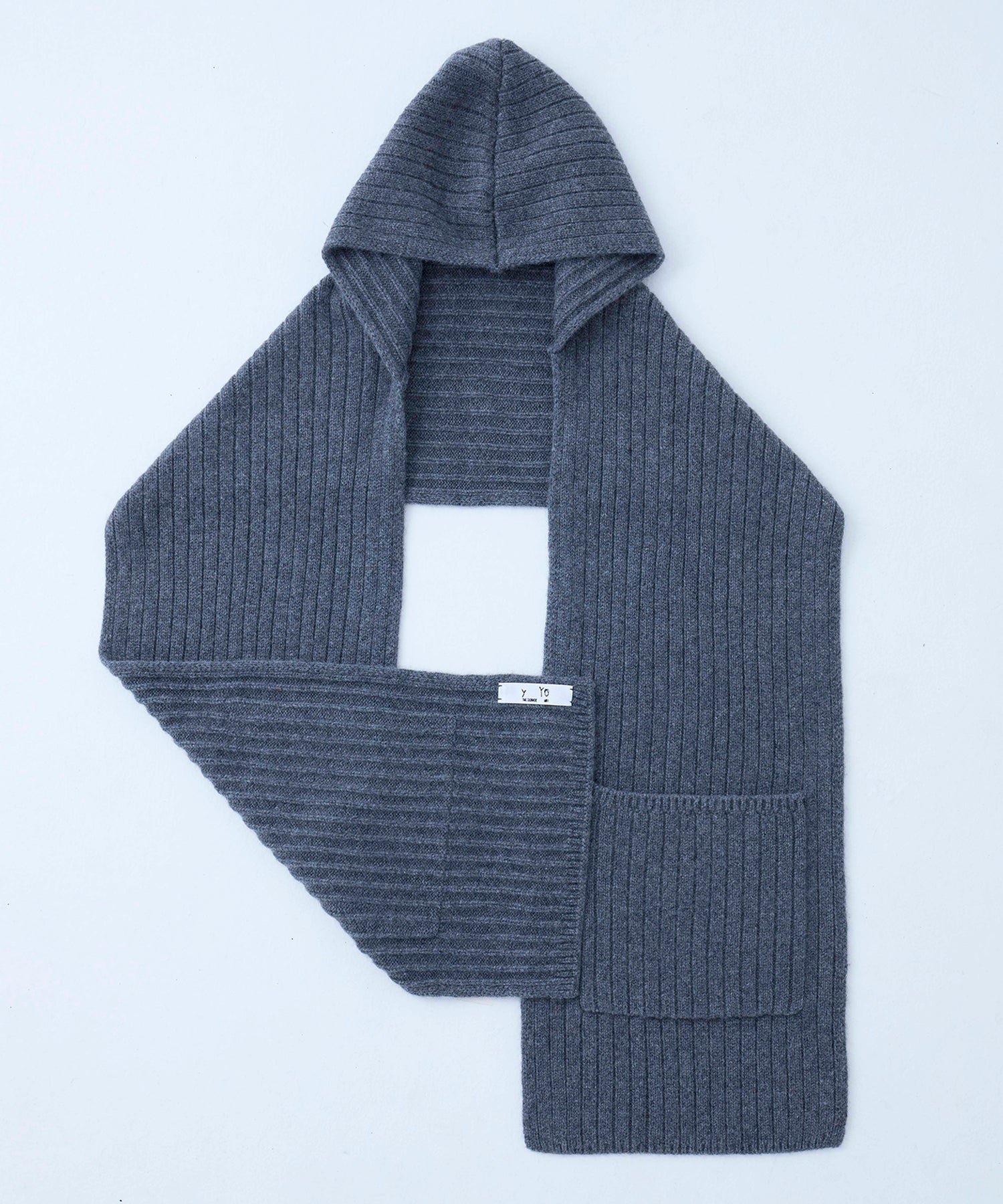 Hooded long muffler – y_yo