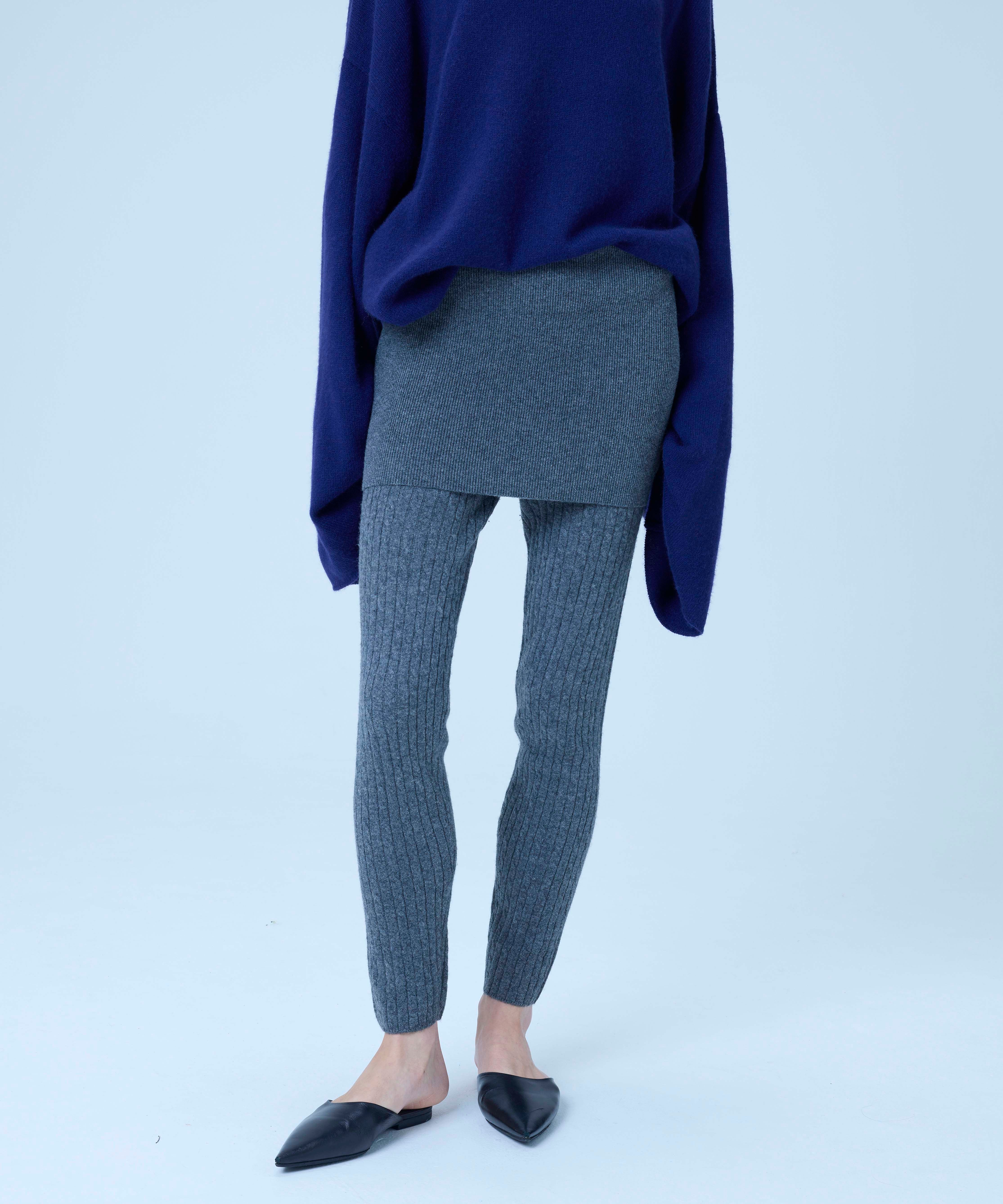 Cable long leggings – y_yo