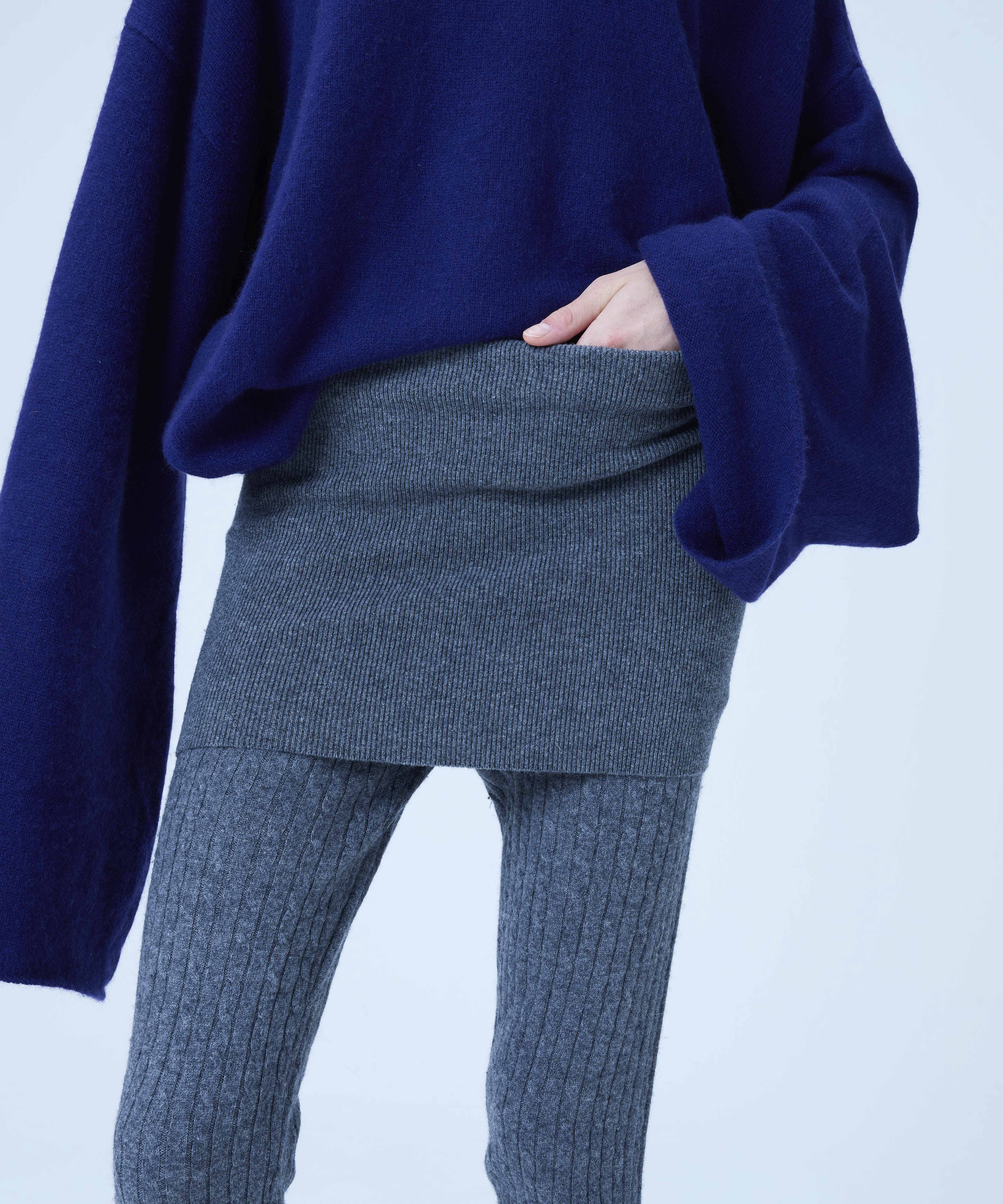 Cable long leggings – y_yo