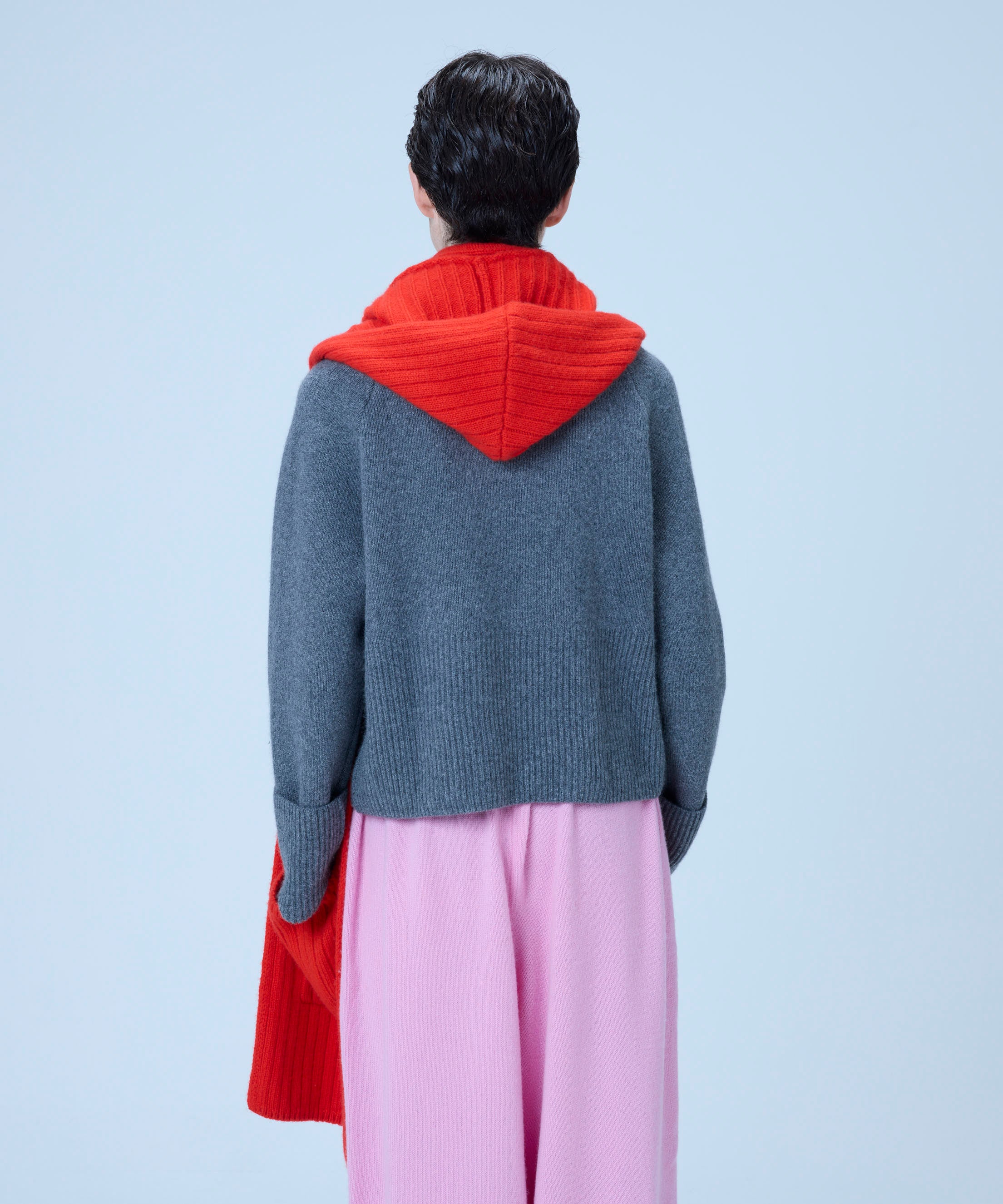 Hooded long muffler – y_yo