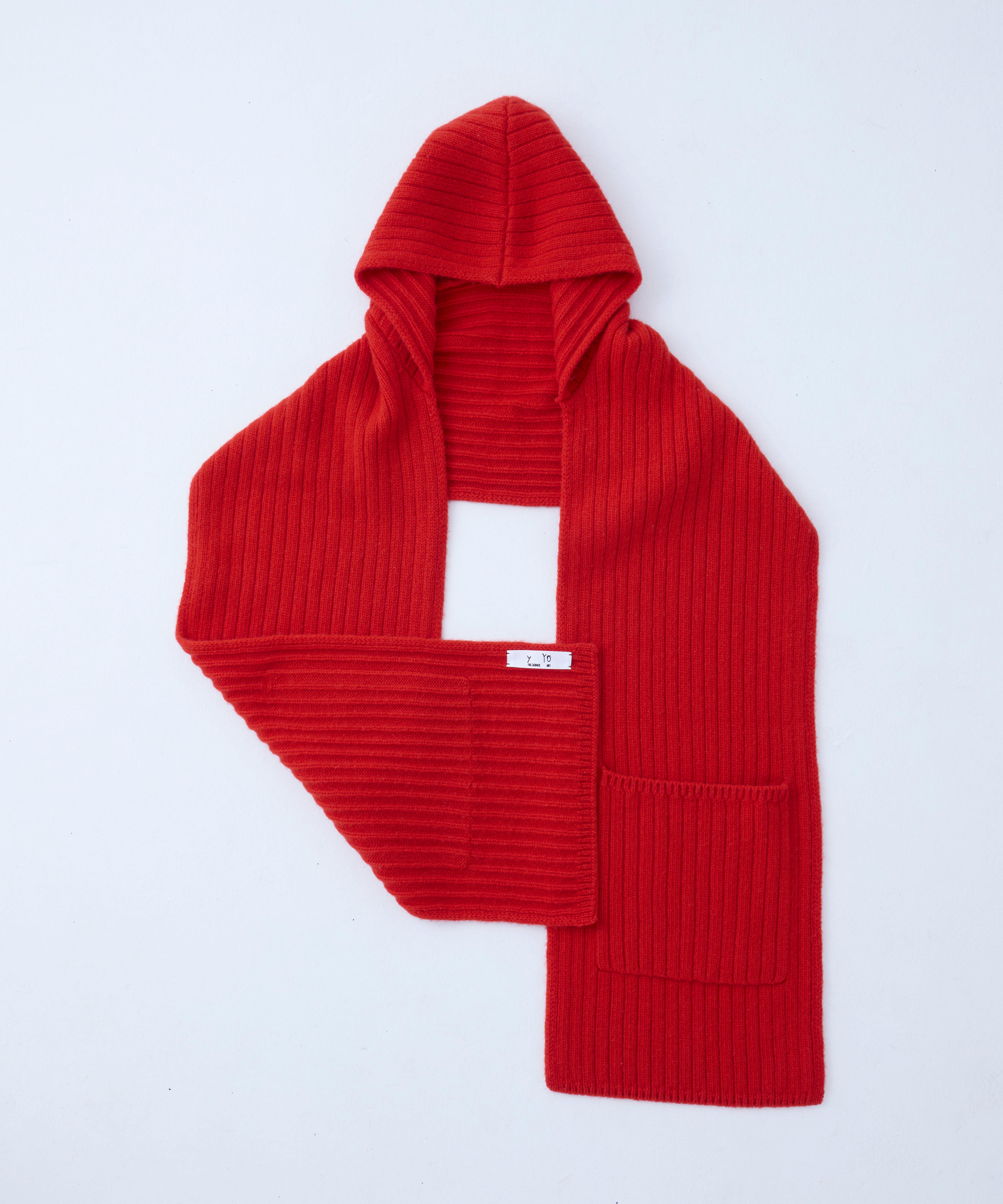 Hooded long muffler – y_yo